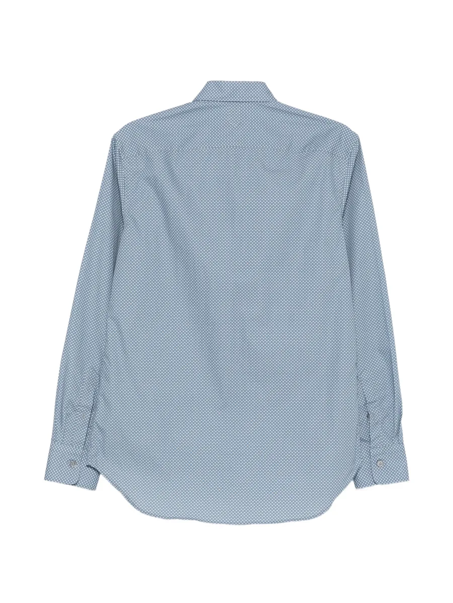 geometric-print long-sleeve shirt 4