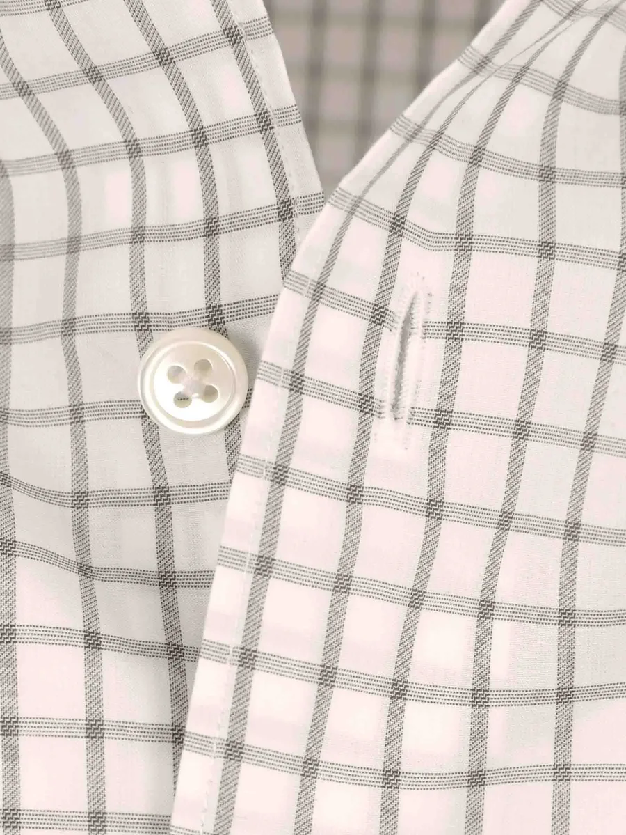 check-pattern long-sleeve shirt 6