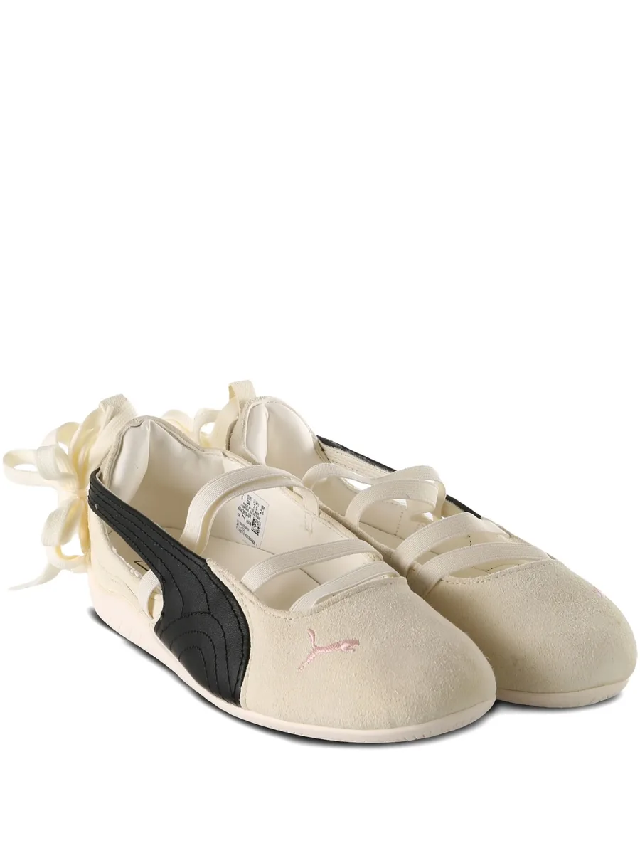 x Rosé Speedcat bow-detail ballet flats 2