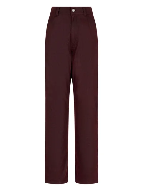 straight-leg jeans