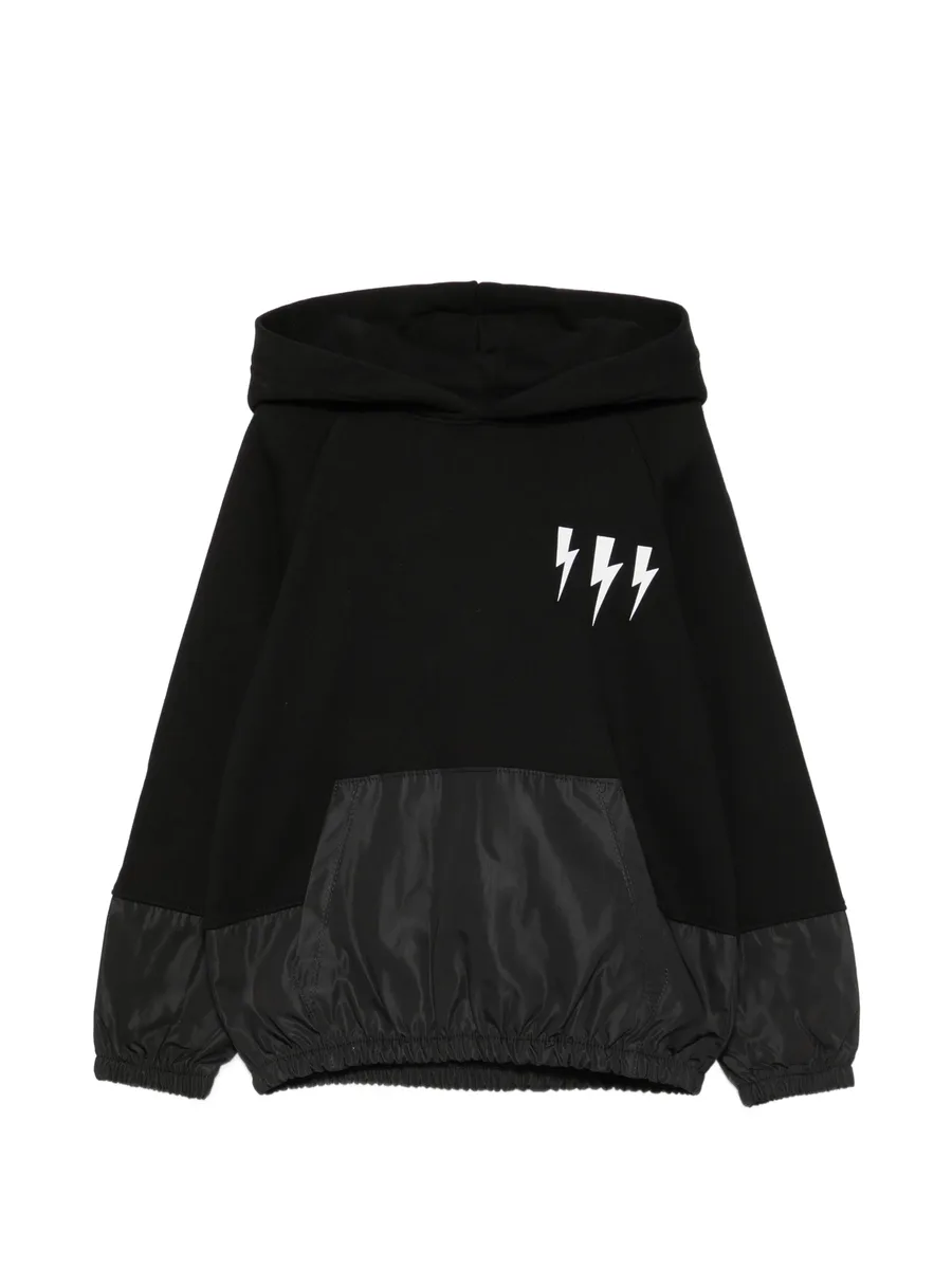 Thunderbolt-print hoodie 2