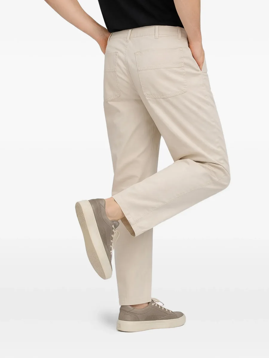 Tech pleated tailored trousers 4