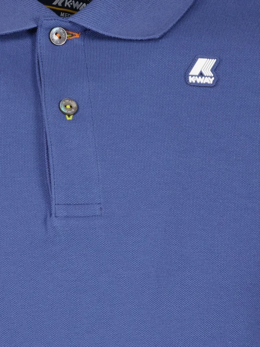 logo-patch polo shirt 6
