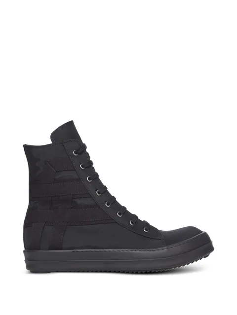 Vegan Sneaks high-top panelled sneakers