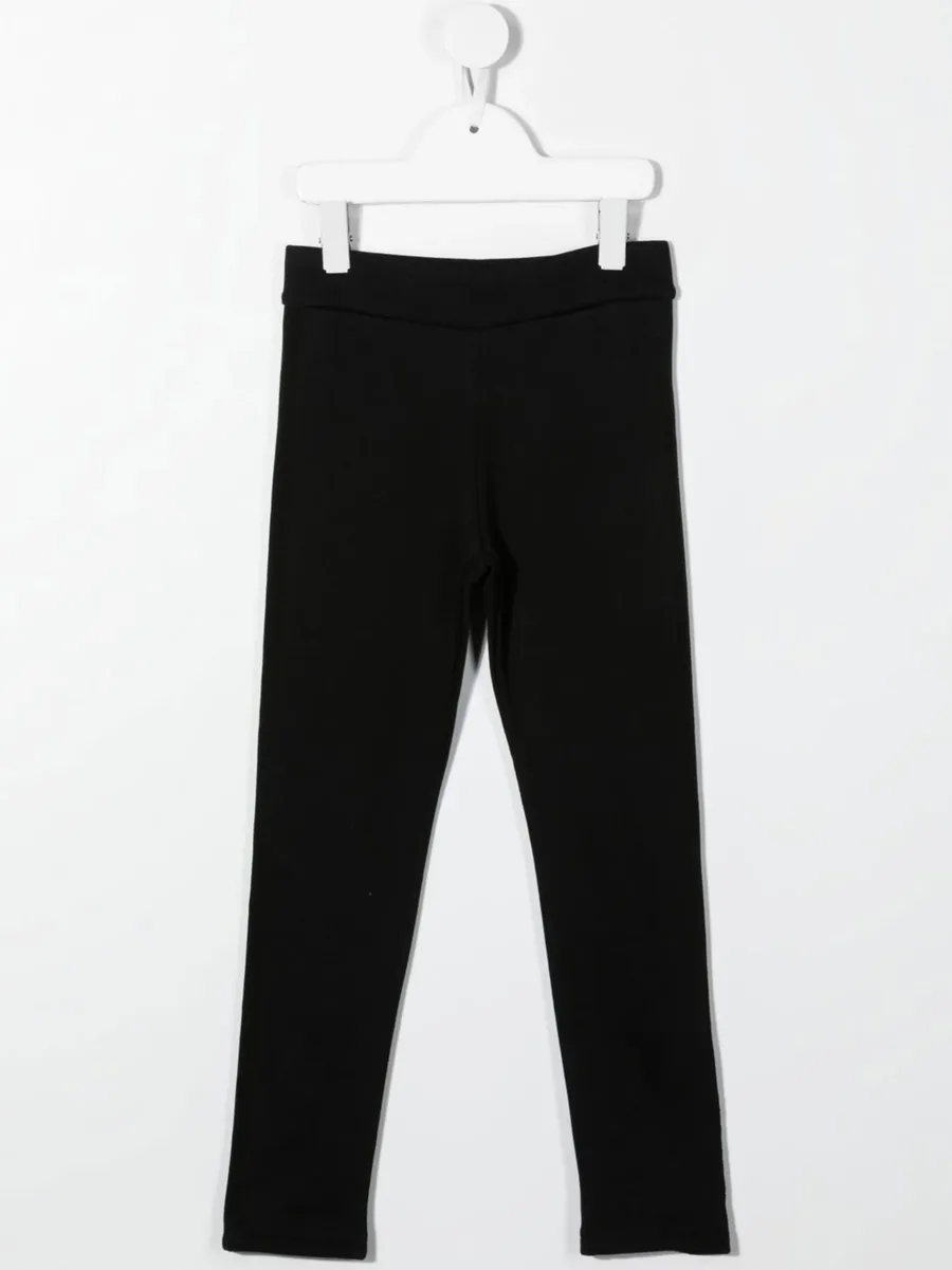 logo-patch jersey trousers 4