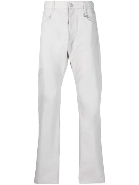 straight-leg trousers