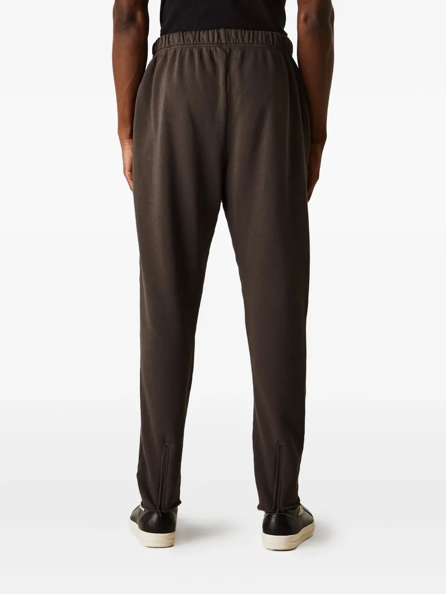 drawstring raw-edge track pants 6