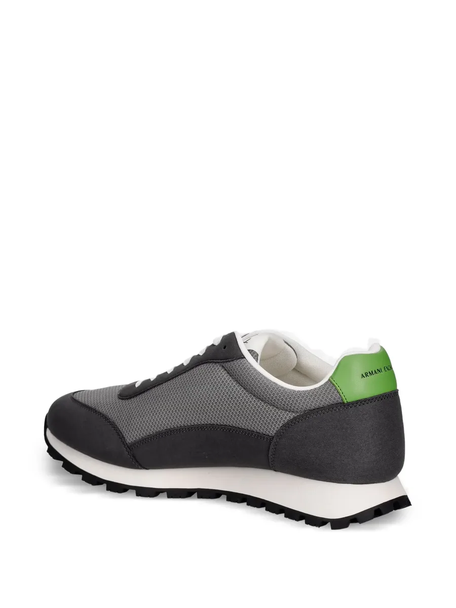 logo-patch panelled sneakers 5