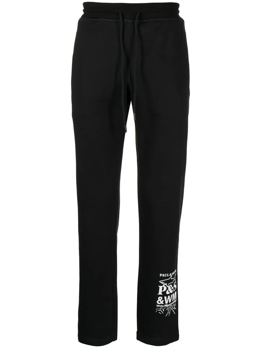 logo-print cotton sweatpants 2