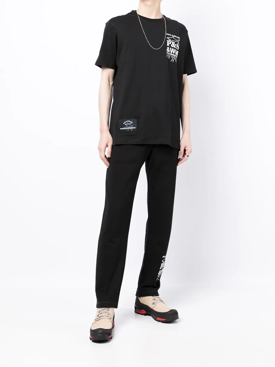 logo-print cotton sweatpants 3