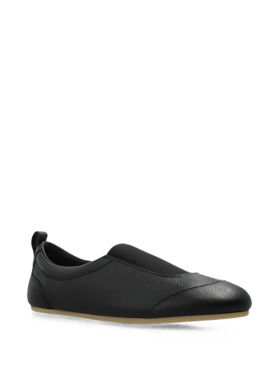 Etage grainy leather slip-on sneakers 3
