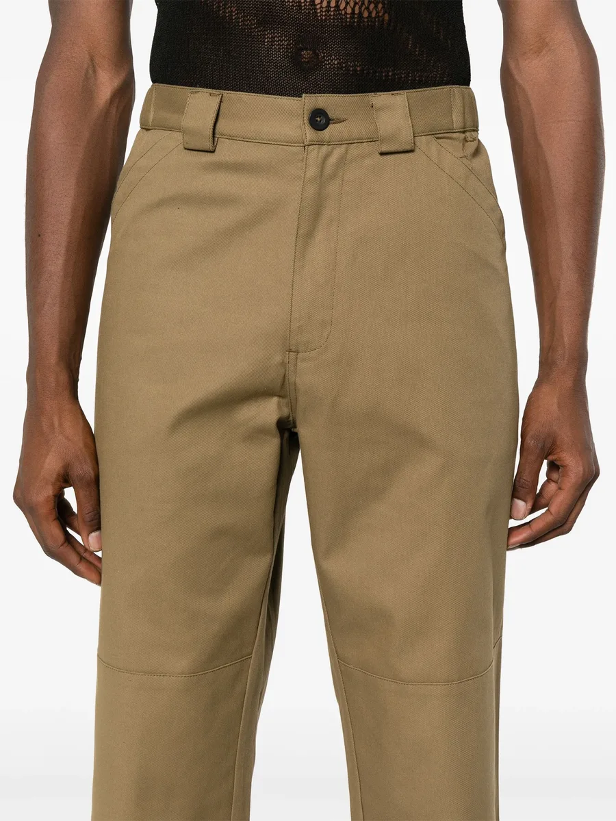 Replicated twill trousers 9