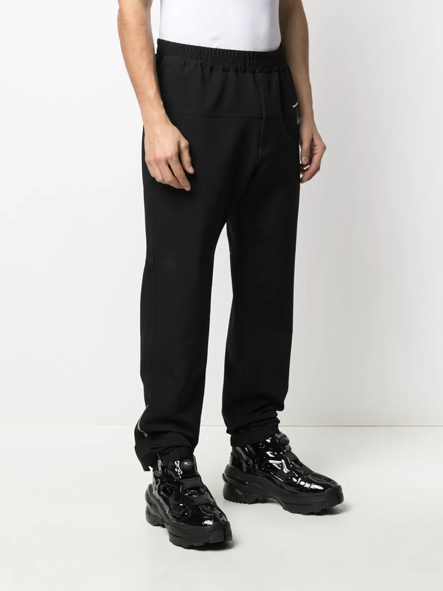 stripe panel trackpants 6