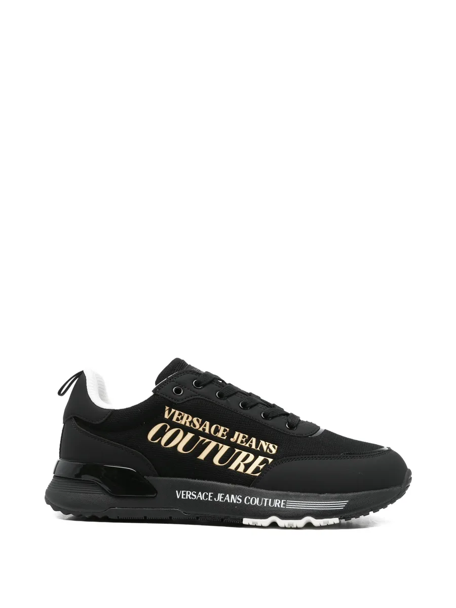 logo-detail lace-up sneakers 1