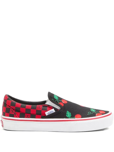 x Vans Cherryfic-print slip-on sneakers