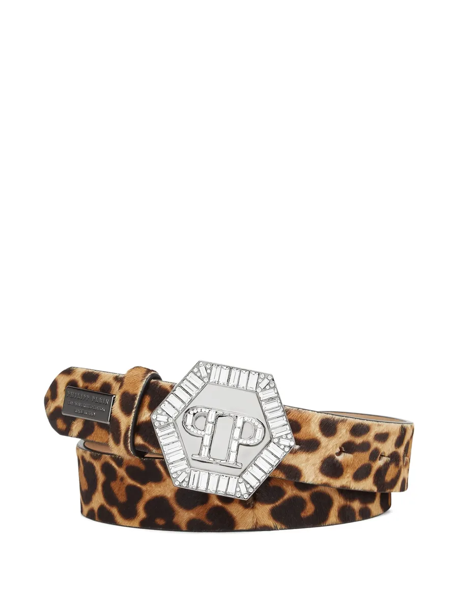 leopard-print belt 2