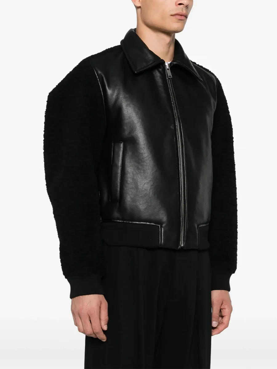 faux-leather jacket 6
