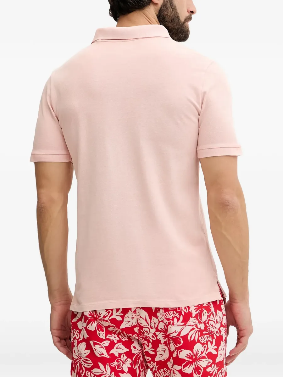 logo-patch polo shirt 4