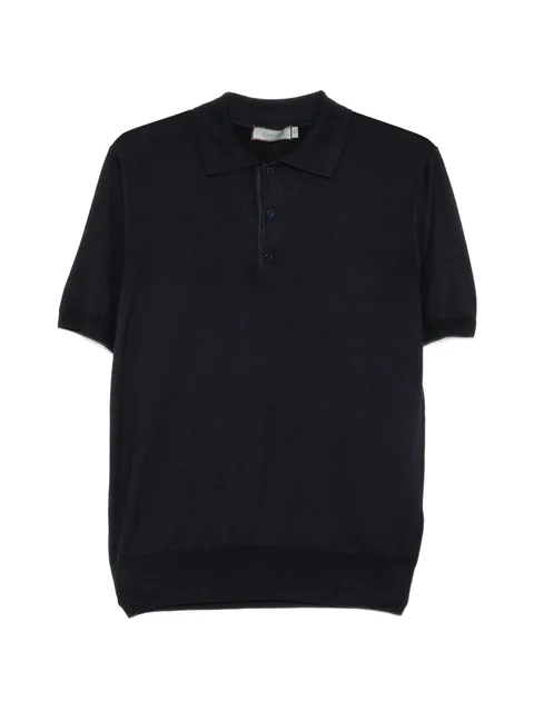 navy polo shirt