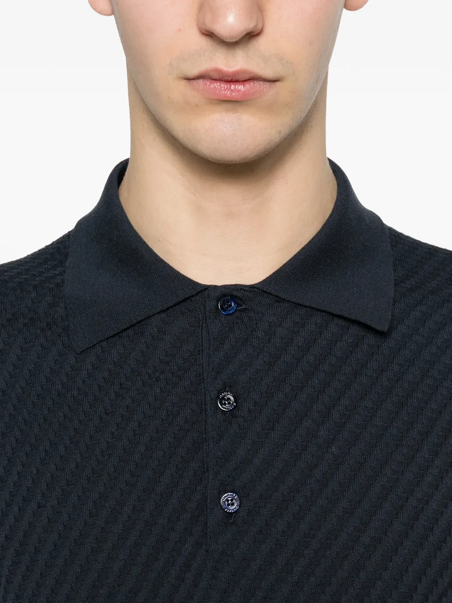 textured polo shirt 10