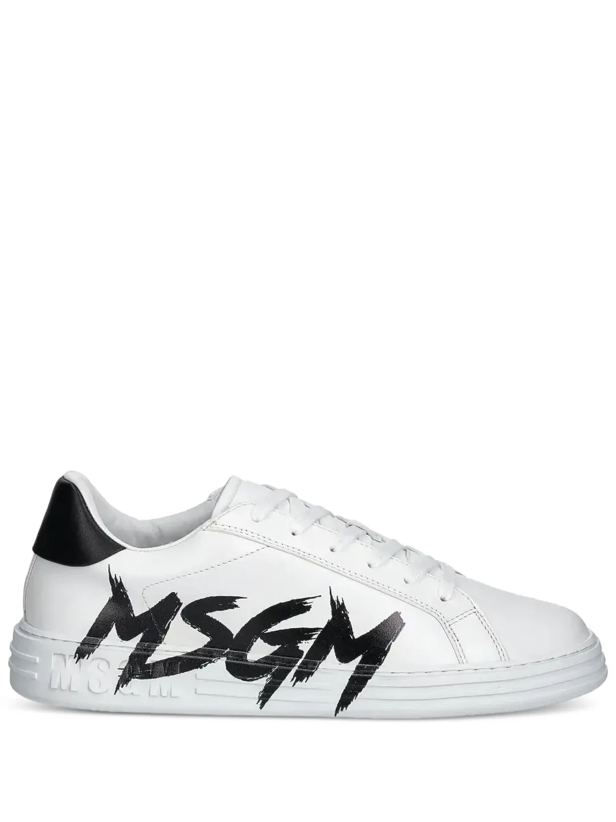 logo-print sneakers 2