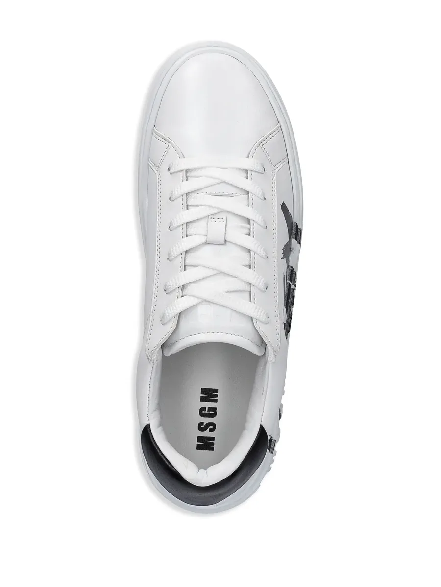 logo-print sneakers 8