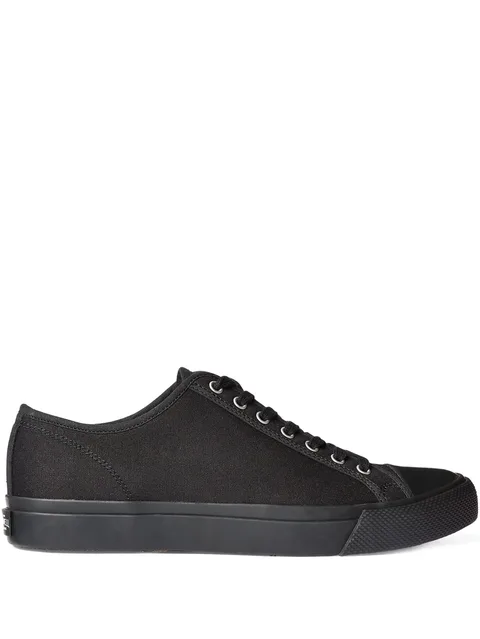 canvas lace-up sneakers