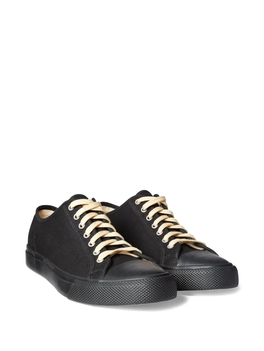 canvas lace-up sneakers 4