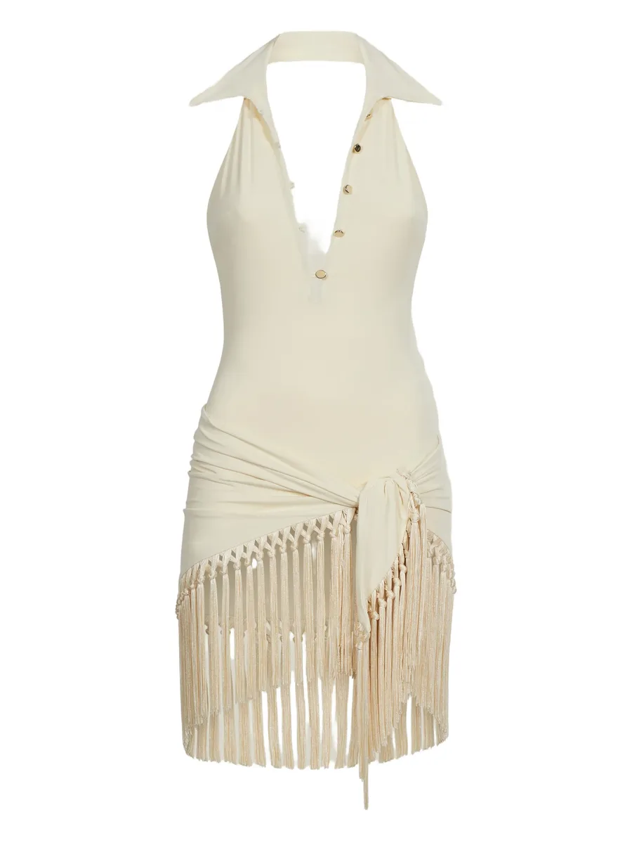 Tropicana fringe swimsuit 1