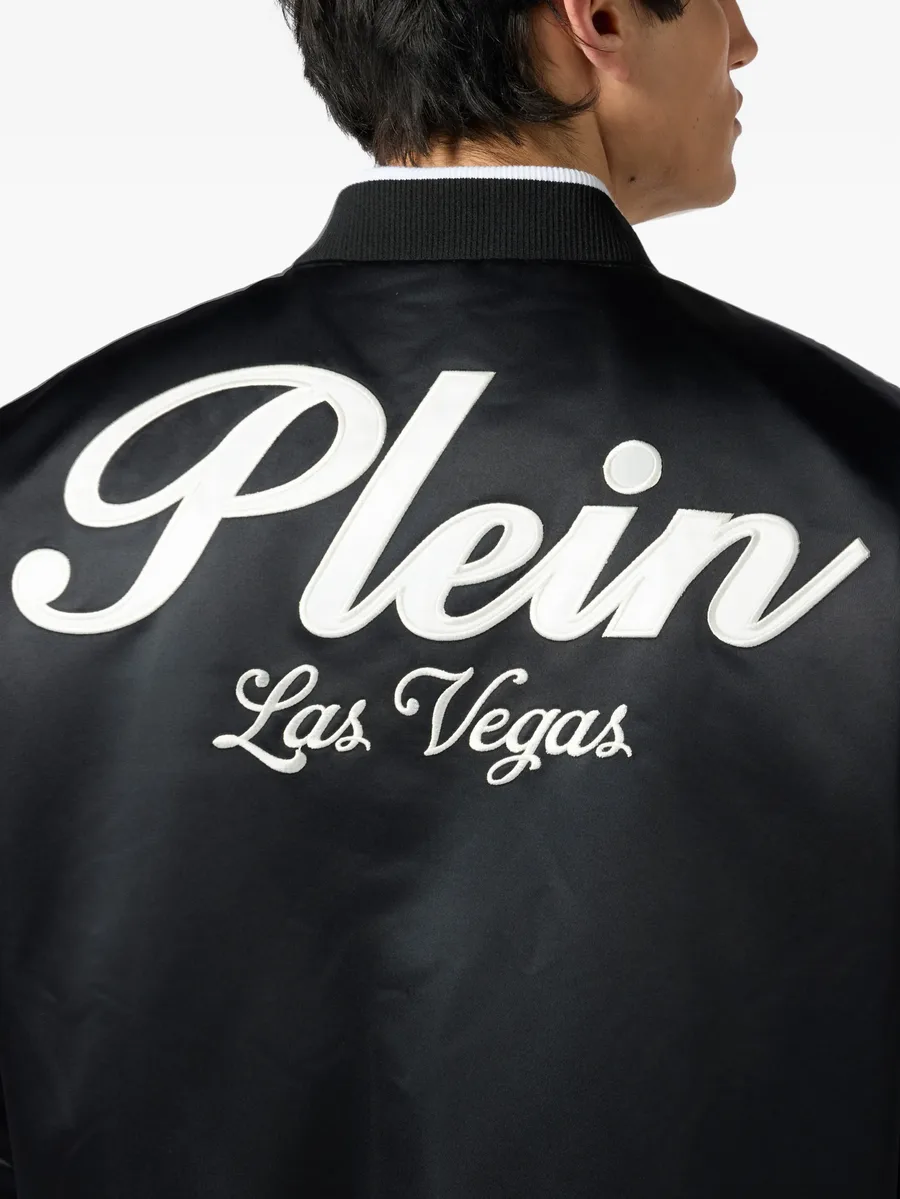 атласный бомбер Las Vegas 9