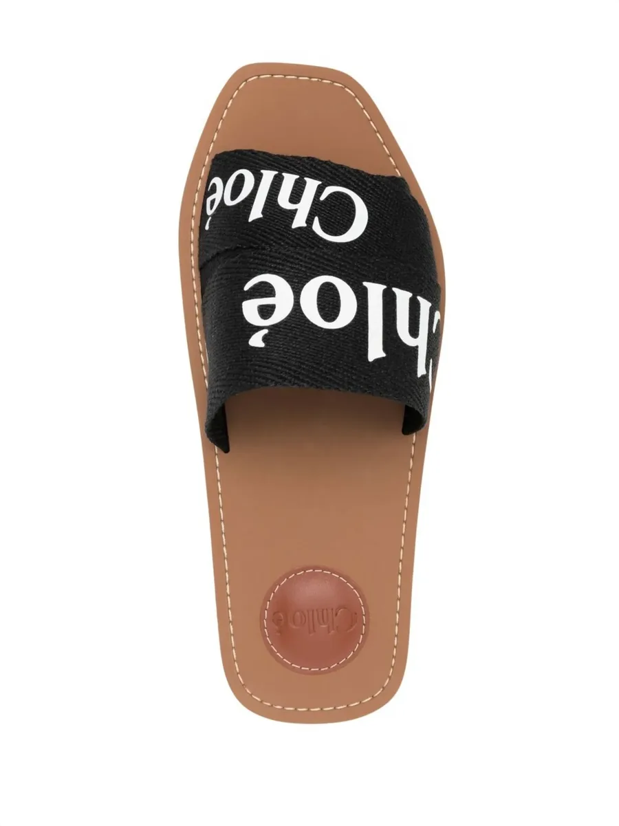 босоножки Woody с логотипом 9