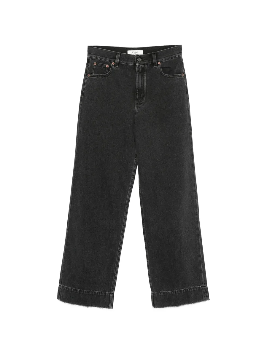 logo-patch jeans 2