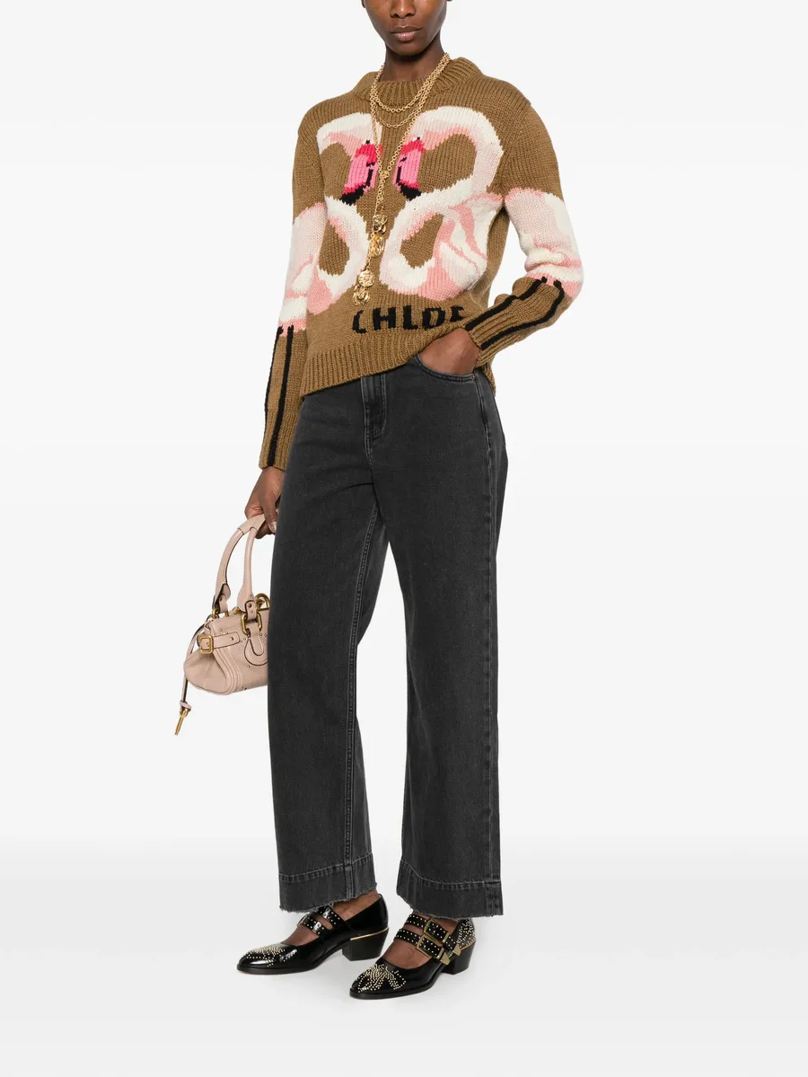 logo-patch jeans 3
