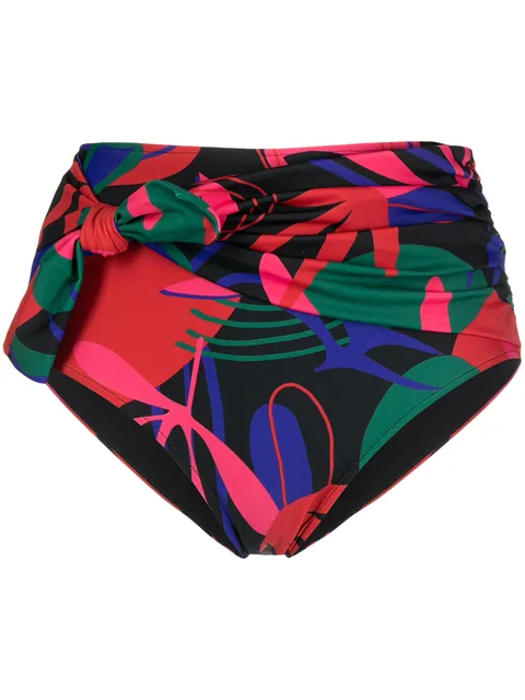 side tie fastened bottoms