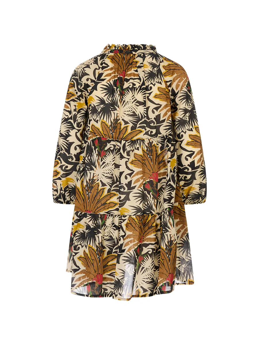 embroidered Clara kaftan dress 4
