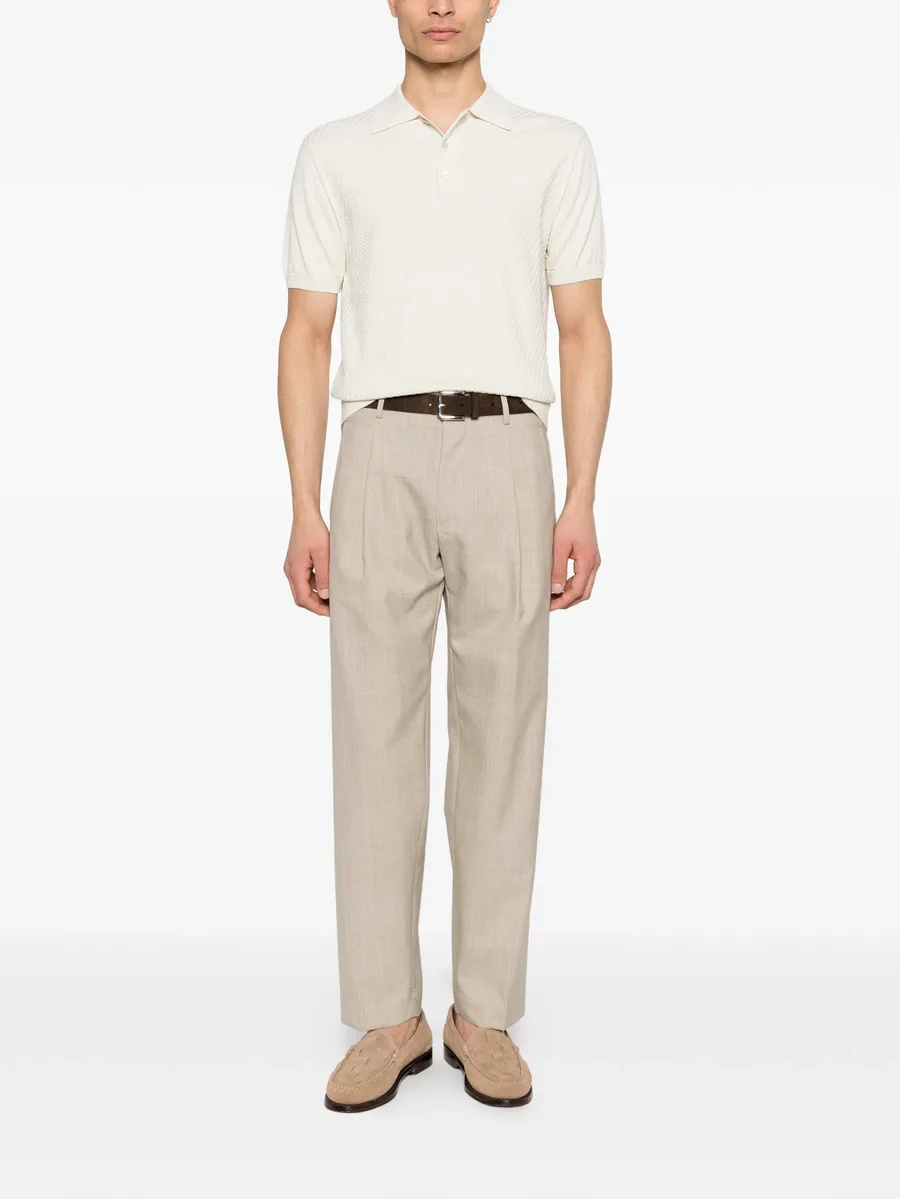 textured polo shirt 4