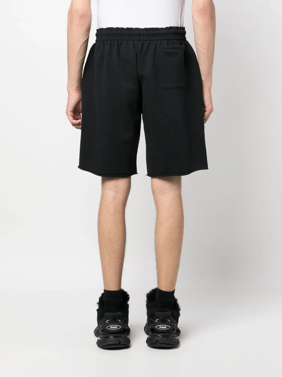 logo-print knee-length shorts 10