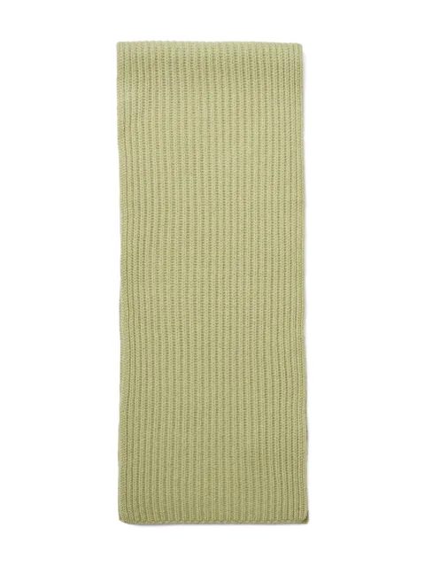 шарф в рубчик