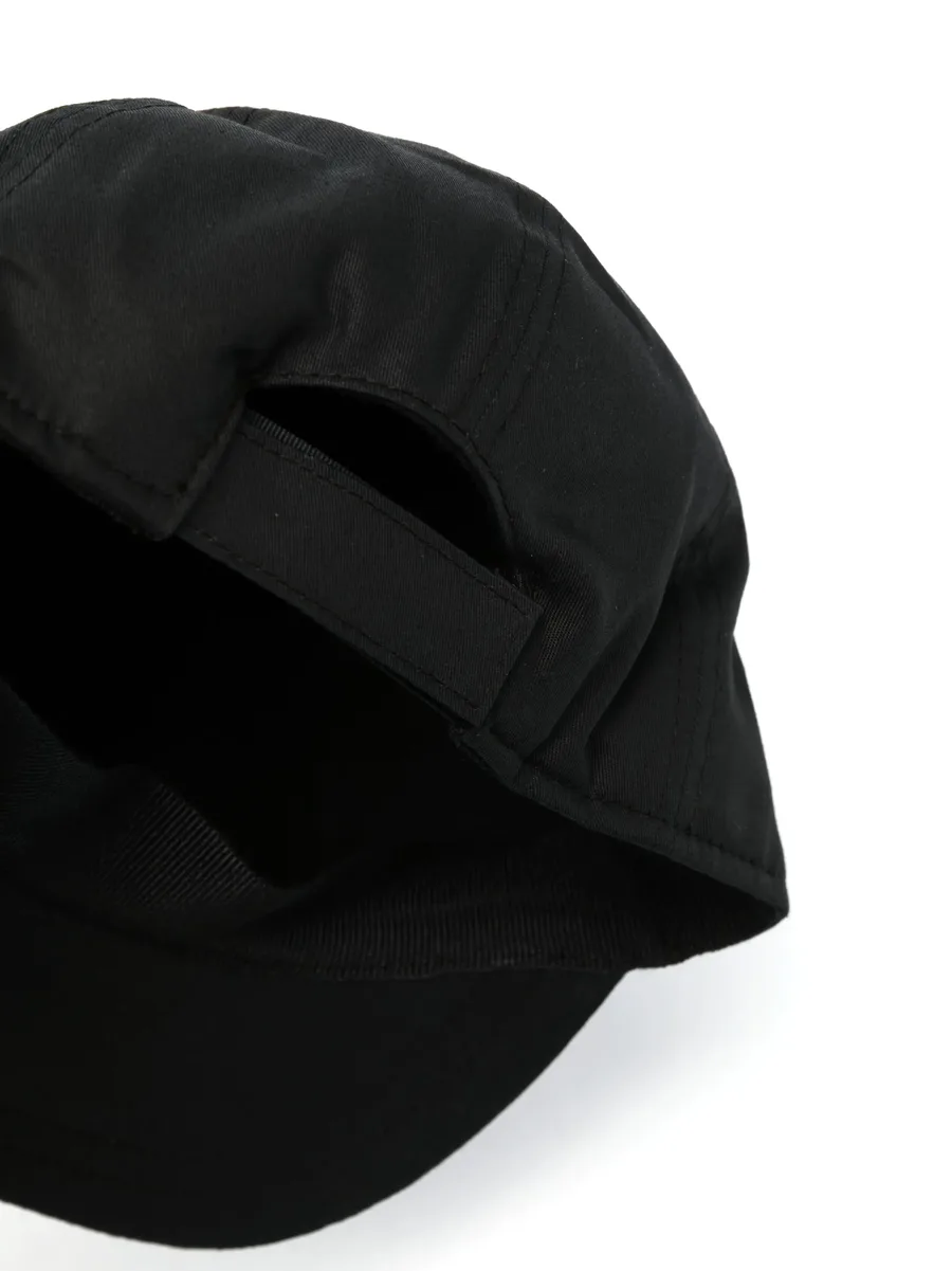 logo-print cotton cap 4