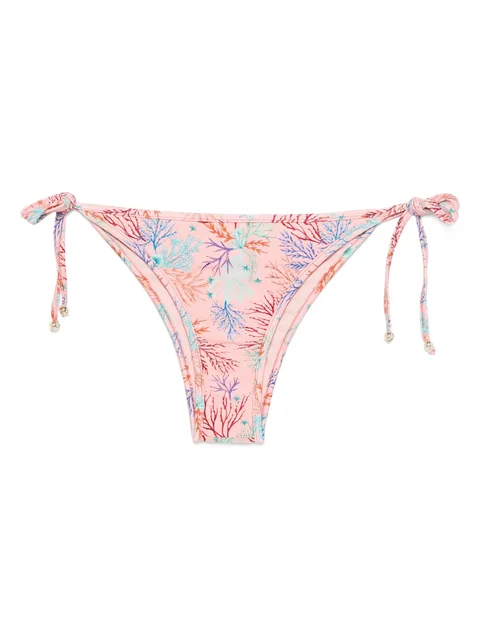 tie print bikini bottom