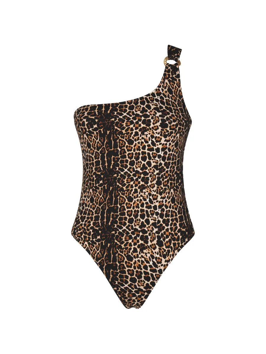 leopard-print one-shoulder swimsuit 2