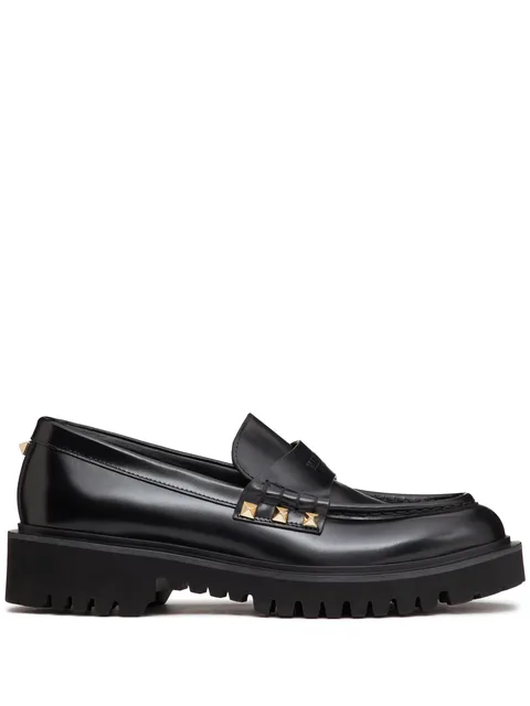 Rockstud loafers