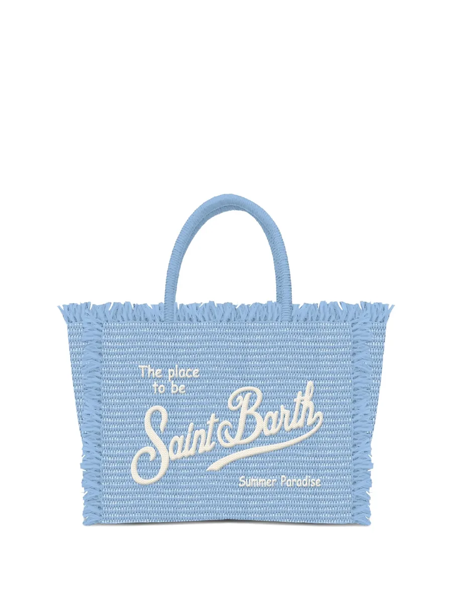 embroidered-logo tote bag 2