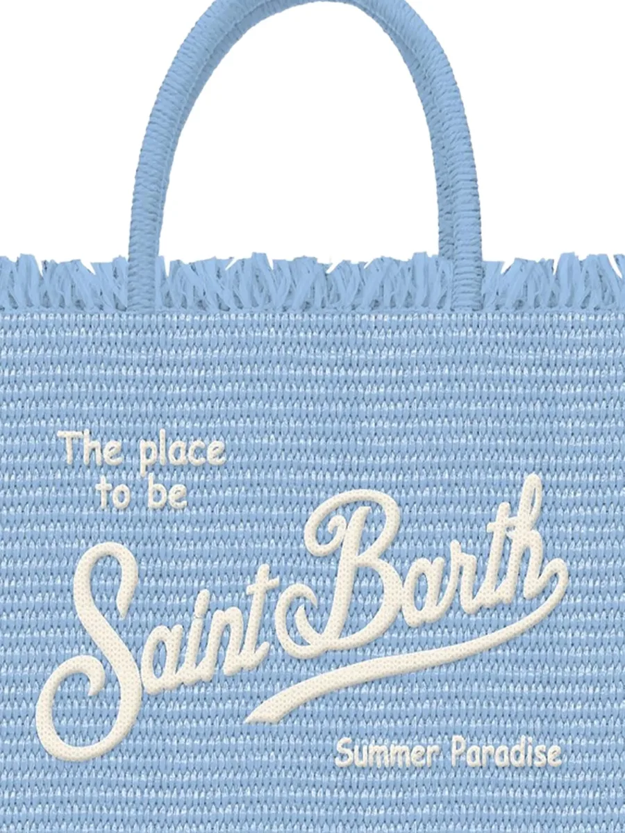 embroidered-logo tote bag 4