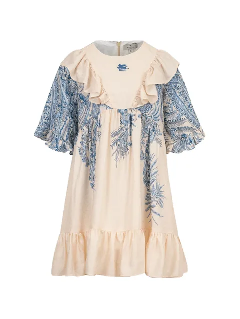 платье с принтом пейсли