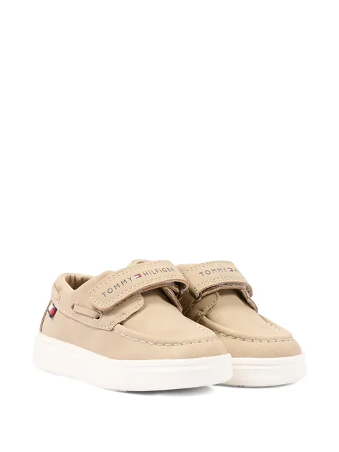 touch-strap boat shoes