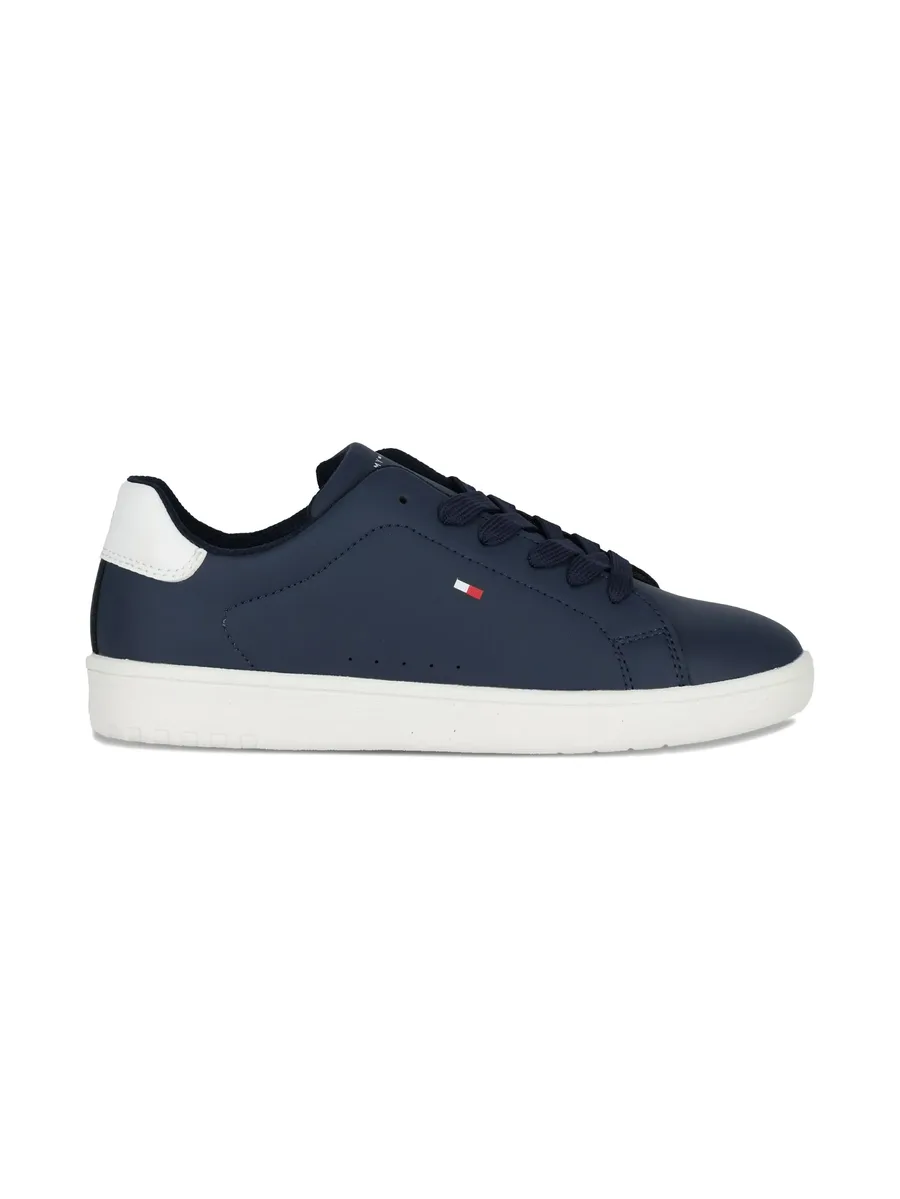 embroidered-logo sneakers 3