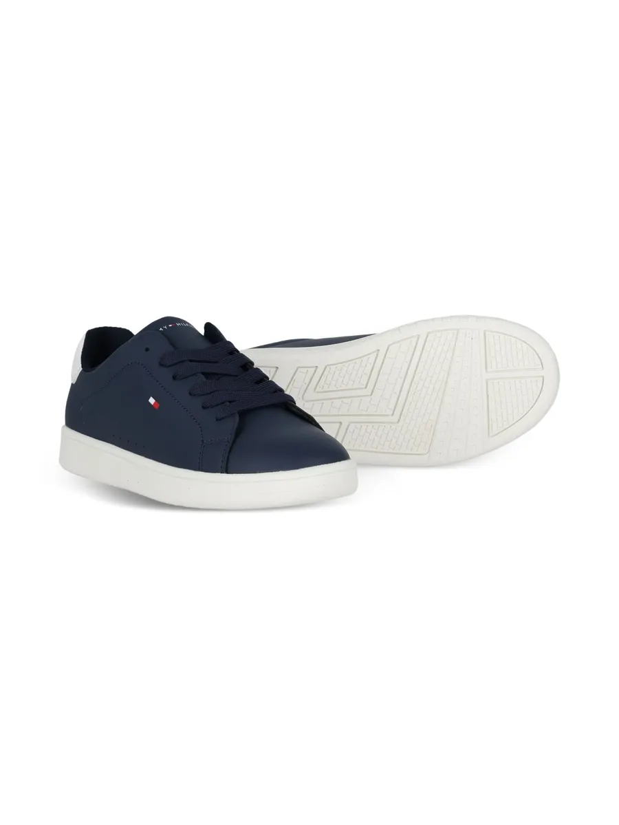 embroidered-logo sneakers 5