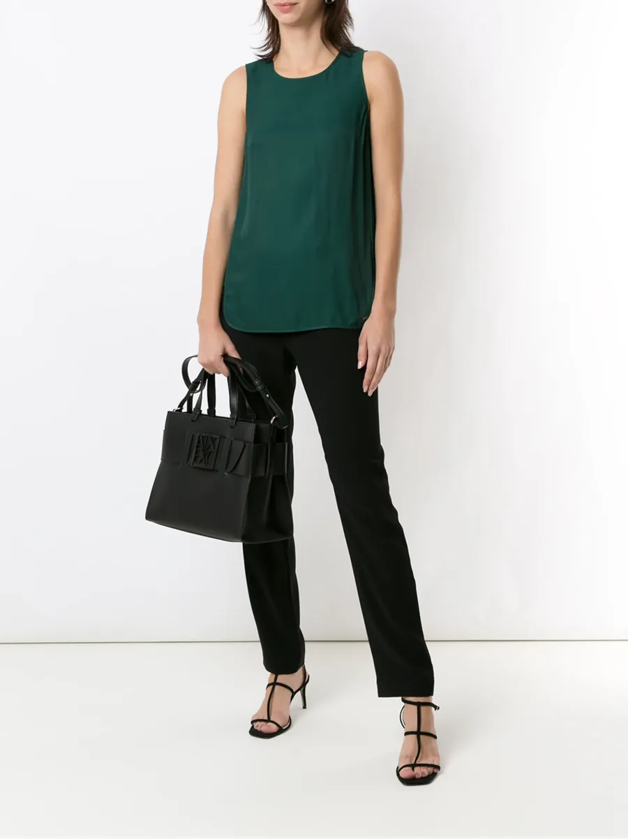 сумка-тоут с ремнем на плечо и логотипом 4