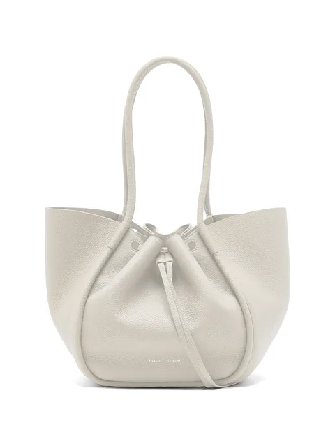 large Ruched tote bag